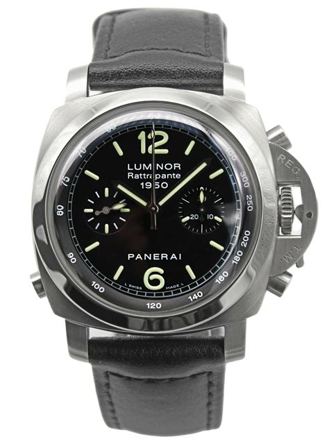 panerai rattrapante review|WATCH REVIEW Panerai Luminor 1950 Rattrapante Dubail PAM .